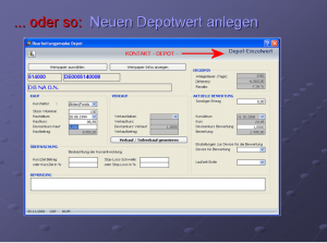 Depotverwaltung 2